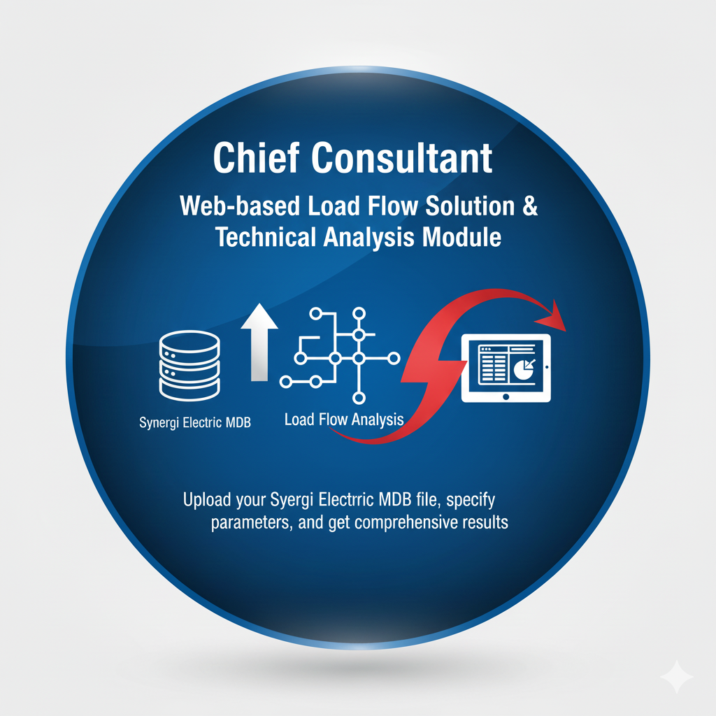 Load Flow Analysis Software Interface